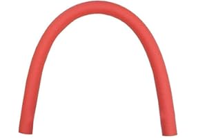 HshDUti Nouilles de piscine en mousse creuse de 150 cm - Nouilles en mousse colorée - Grande taille - Multi-usage pour la natation et la flottaison - Flotteurs de piscine, flotteurs de lac, rouge