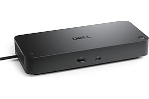 Dell Pro Thunderbolt 4 Smart Dock SD25TB4 – USB-C-Dockingstation mit 130W Ladeleistung, 4X 4K Display-Support, Dual DP 1.4, HDMI 2.1, 2X Thunderbolt 4, 2.5GbE, WLAN-Management, Ökodesign