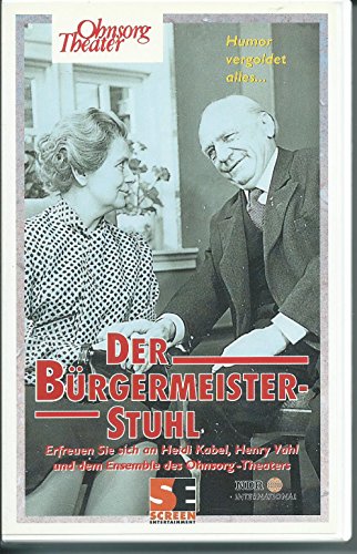 Preisvergleich Produktbild DER BÜRGERMEISTER STUHL Ohnsorg Theater