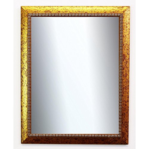 Spiegel Wandspiegel Badspiegel – Turin Gold 4,0 – handgefertigt – 200 Größen zur Auswahl – Antik, Barock – 50 x 130 cm FM - 2