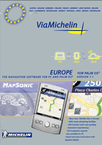 Preisvergleich Produktbild Mapsonic GPS Navigation software Europe - Palm OS