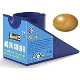 Revell - Su Bazlı Maket Boyası Pirin&ccedil; Metalik 8 Ml (36192)