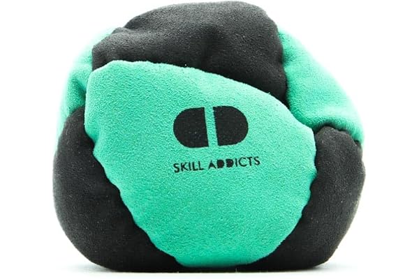 Skill Addicts Footbag (Freestyle Foot Bag pour Tout Niveau de Compétence)