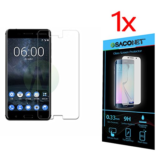 Preisvergleich Produktbild Microsoft per Nokia 8 1x Pellicola Vetro