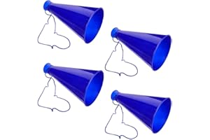 ‎MILISTEN Milisten 4stücke Cheer Megaphone Aus Kunststoff Bunte Spielzeuge Für Fußballspiele Partys Und Schulveranstaltungen Lärm-Maker Für Fans Für Cheerleading Und Feiern
