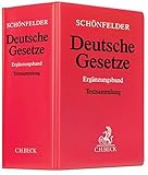 Image de Schönfelder Deutsche Gesetze, Ergänzungsband, Grundwerk ohne Fortsetzung.