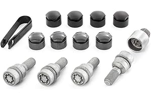 Audi 83A071455 śruby zabezpieczające koła sworznie do kół blokada felg zabezpieczenie antykradzieżowe M14x1,5x45