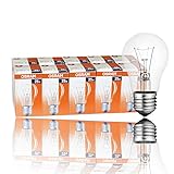 10 x Glühbirnen OSRAM Glühbirnen 25W E27 klar