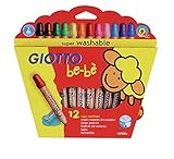 Kredki olówkowe Giotto Bebe 12 kolorów