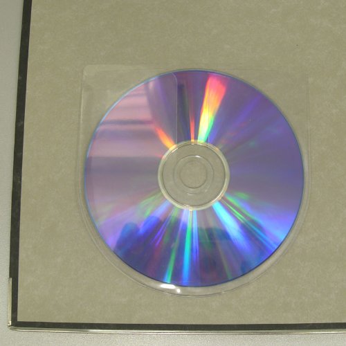 CD-Hüllen selbstklebend | Transparent | Oben offen | 20 oder 100 Stück | CD-Tasche zum Einkleben | Selbsklebende Hüllen für CD, DVD, Blu-ray / 20 Stück - 2