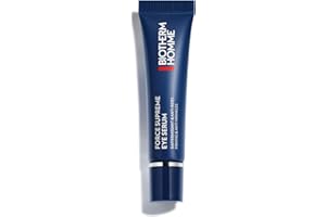 BIOTHERM HOMME Force Supreme Eye Serum, Siero Occhi Anti-Età per Uomo, Per Pelli Mature, Azione Tonificante, 15 ml