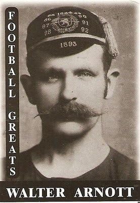 Football Great "Walter Arnott - Queens Park" card