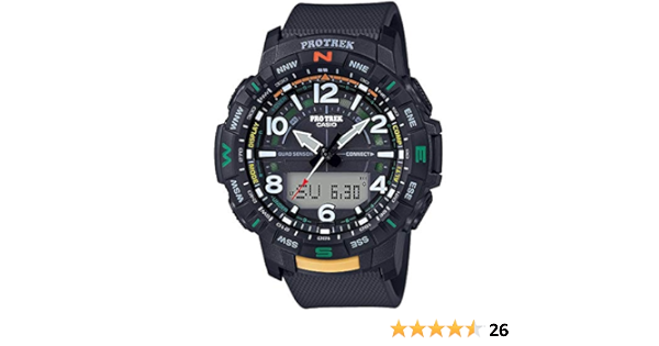Casio Pro Trek Bluetooth Outdoor-Uhr PRT-B50-1ER : Amazon.de: Uhren