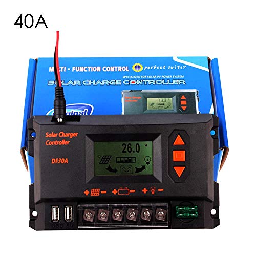 Preisvergleich Produktbild 12V24V Automatische Identifikation Straßenlaterne Controller LCD-Anzeige Solar Entladeregler Für Solarladungen 10A / 20A / 30A / 40A