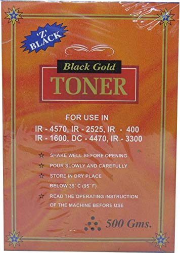 NEHA 400 Black Gold(500GM) Toner for USE in IR-4570,IR-2525,IR-400,IR-1600,IR-3300,DC-4470