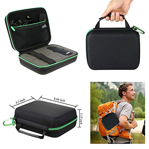 EEEKit todo en 1 kit de accesorios para Ricoh Theta S,funda de transporte,selfie stick,Mini trípode,Securiy correa de muñeca,de silicona,Micro HDMI a HDMI cable[Clase de eficiencia energética A]