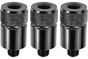 Wisyurt 3Pcs Carp Fishing Quick Change Connector Carp Fishing Adaptor for Fishing Alarms Rod Pod Fishing Tackle