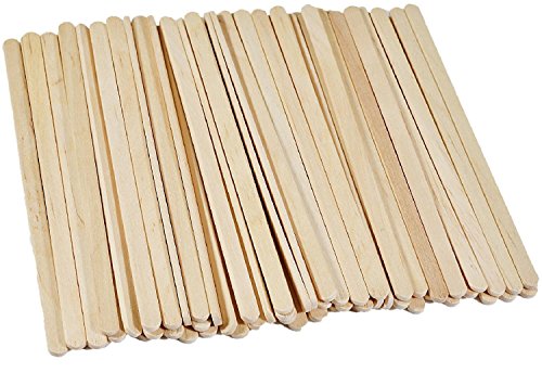 Uctop Store 200 pcs 19,1 cm Bois jetable Café Stir Bâtons agitateurs Thé boissons Stir Stick Mélangeur