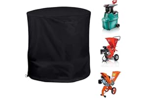 MRWiZMS Shredder cover, garden shredder, tarpaulin shredder, 420D Oxford cloth, UV/water/dustproof, universal cover garden shredder