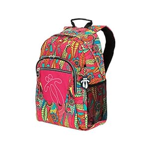 Totto Mochila escolar adaptable a carro – Acuareles