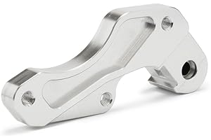 FAST PRO Adaptateur disque de frein flottant pour moto Suzuki RM 125 RMZ 250 450 SV SM DRZ E RMX S Kawasaki KX 250 F KLX R 125-650 Argent