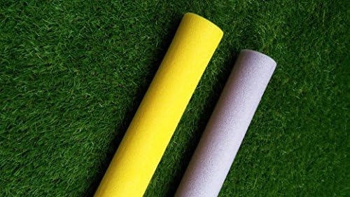 Yellow &amp; Purple 2 Pack - Swimming Pool Noodle Float - Aid Woggle Flexi Beam Aqua Woggle child swim Lesson