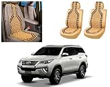 Auto Pearl - Premium Quality Car Wooden Bead Seat Cover For - Toyota Fotuner 2017 - Set of 2Pcs RS.1199 (45.00% Off) - Amazon