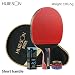 Produktbild 5 Sterne Carbon Fiber Tischtennisschläger Doppel Pickel-in Gummi Pingpong Schläger+1 x Tischtennisschläger 1 x Tasche 3 x Tischtennisball 3 x Kantenschutz