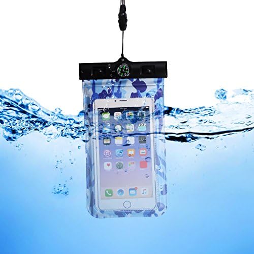 KELYDI Waterproof Phone Cases, Universal Smart Phone Pouch Underwater Touch Dry Bags for iPhone X/8/7plus/6s Samsung Galaxys9/s8