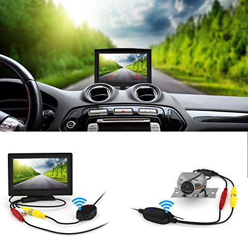 Kit Telecamera Posteriore HD 720P Con Monitor 5" Per Traffic X82, Opel Vivaro B, Fiat Talento (2014-2020): Sostituisce La Terza Luce Freno.