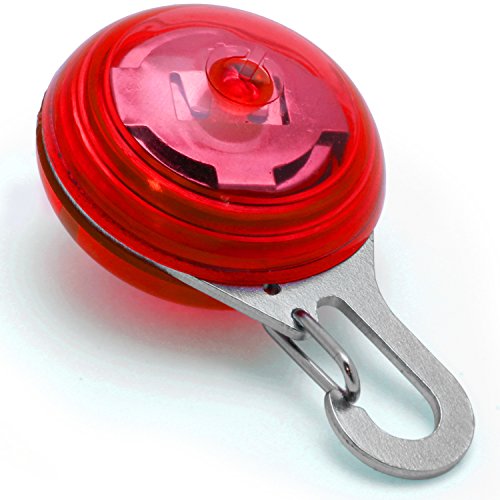 CampTeck Sicherheits Clip-On LED Nachtlicht mit 3 Lichtmodi Anhänger für Läufer, Jogger, Walker, Fahrradfahrer, Reflektierende Kleidung, Backpacker und Viele Weitere! - 3