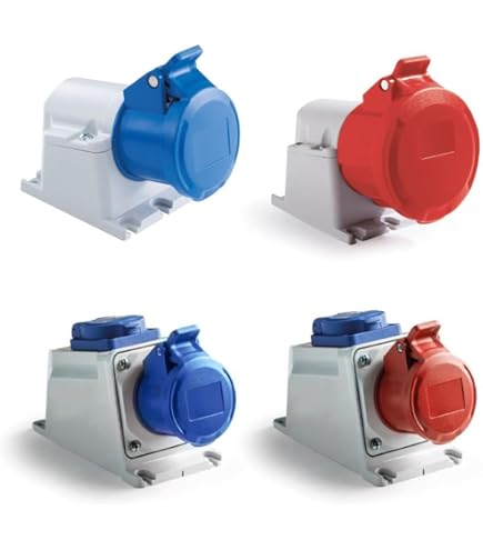 Presa Industriale CEE 400V/16A Brennenstuhl - IP44 Per Esterno, 4 Poli - Foto 7