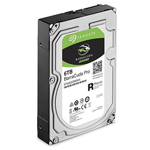 Seagate 6TB BarraCuda Pro 3.5 inch Internal Hard Drive
