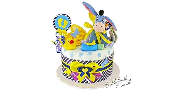 Bebe Puericulture Le Change Cadeau Pour La Naissance Baby Party Cadeau Original Et Pratique Pour Bebe Gateau Gateau Pampers Couches Cadeau Pour Bebe Garcon Dans Un Beau De 2 Couleur Argile Bapteme Bleu Jaune
