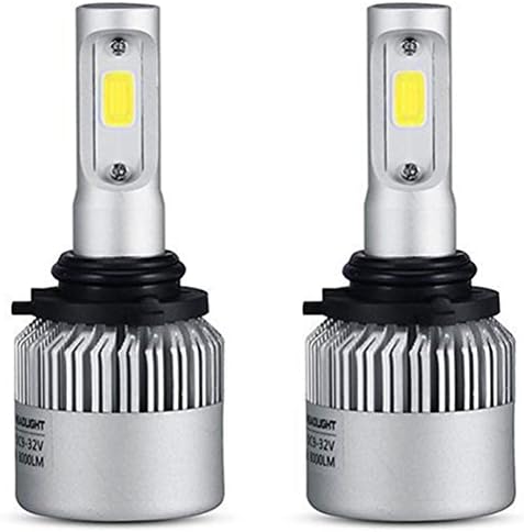 RSSONG 9005 LED Headlight Kit Bulbs COB Chips 2X36W 2X8000LM Per Pair 6500K White HB3/9145/9140/H10 led bulbs