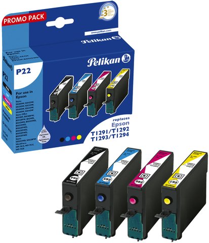 Pelikan P22 Schwarz - Gelb, 4108654