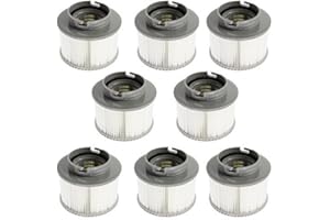 First4Spares Replacement Filter Cartridges for MSpa Bubble Spa Hot Tubs Pack of 8 (Enhanced 2014 Version to fit All MSpa Models)