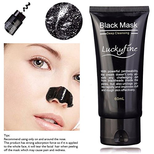 Entfernen Mask, LuckyFine Akne Mitesser Entferner Peel Off Maske Mitesser Maske Reinigungsmaske Schwarzen Gesichtsmaske - 2