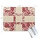 Produktbild COOSUN Steppdecken-Muster Mauspads Anti-Rutsch-Gummi Rückfolie Gaming Mouse Pad Mat M Mehrfarbig
