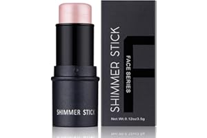 Huairdum Highlighter Shaping Stick, 2 Colores Contour Stick Magical Halo Powder Highlighting Brightening Face Makeup Cosmetic(#1)