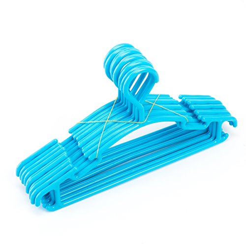 Tosnail Kinder Kleiderbügel 30 Stück, blau - 2