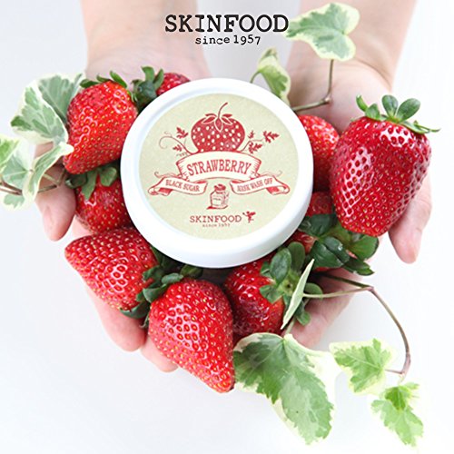 SKINFOOD Black Sugar Strawberry Mask Wash Off - 7