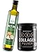 Produktbild Collagen Protein-Pulver & MCT-Öl aus Kokosöl Superfood-Set - 500g Kollagen und MCT-Oil ideal für Smoothies oder Bulletproof Coffee