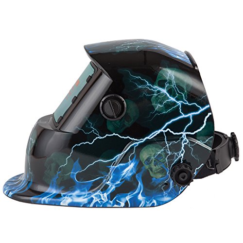 Automatik Schweißhelm + Solarzellen inkl.2 Vorsatzscheiben Schweißschirm SN858 - 3