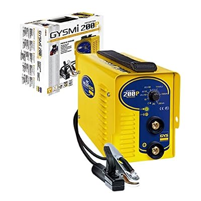 GYS - Gysmi 200P - Poste à Souder - inverter - MMA - Ø 1, 6 à 4 mm - 230 V - livré avec Câbles de masse et Porte Électrode en Valise