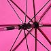 Stroller Umbrella Bicycle Wheelchair Pushchair Baby Umbrella holder Bracket Pram Swivel Connector Adjustable Length Angle Umbrella Stand Parasol UV Rays Rain Sun Canopy (Pink)