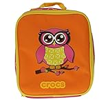Crocs Kinder Vorschul Eule-Lunchtasche, Pink & Orange