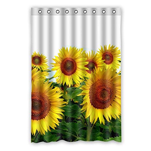 1 Cm X 1 Cm 48 X 72 Bathroom Shower Curtain Personalized Fashion Custom Shower Curtain Sunflower Theme Custom Designed Waterproof Mildew Shower Curtain Buy Online In Bermuda At Bermuda Desertcart Com Productid
