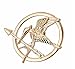 Price comparison product image DDG EDMMS The Hunger Games Movie Mockingjay Prop Rep Pin (Mockingjay Golden)