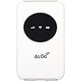 Zudoo 4G LTE WiFi Modem, Unlocked 5G WiFi Mobile Hotspot WiFi Router with SIM Card Slot and Micro USB 300Mbps High Speed Portable Travel Hotspot for Travel, Support 10 Users